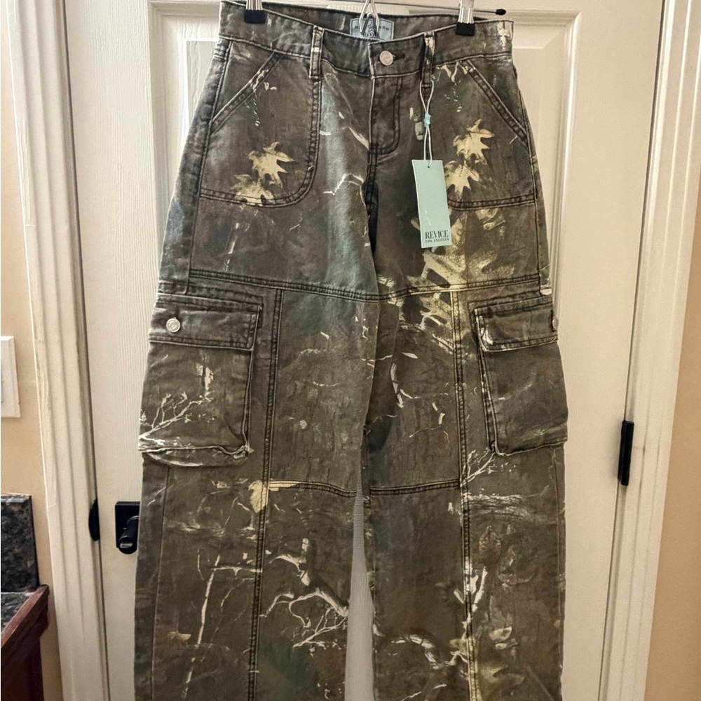 REVICE Earthy Toned Cargo Pants
